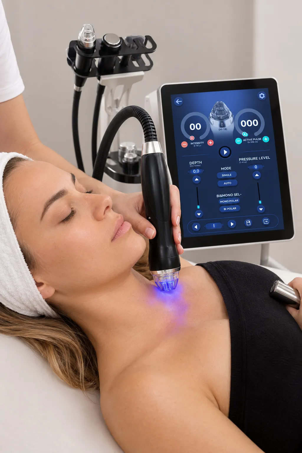 Non-invasive and invasive lifting in one system