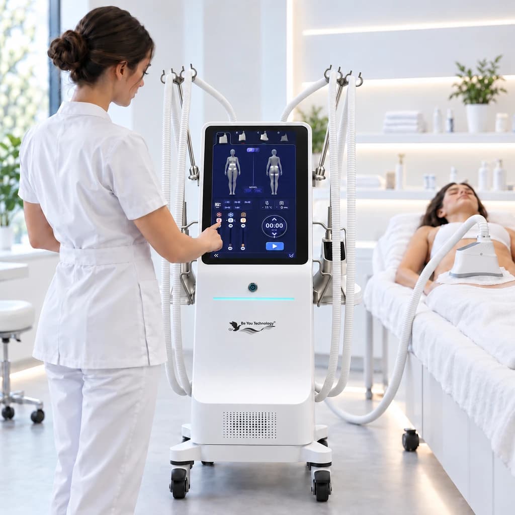 Parameters tailored to the client and treatment area