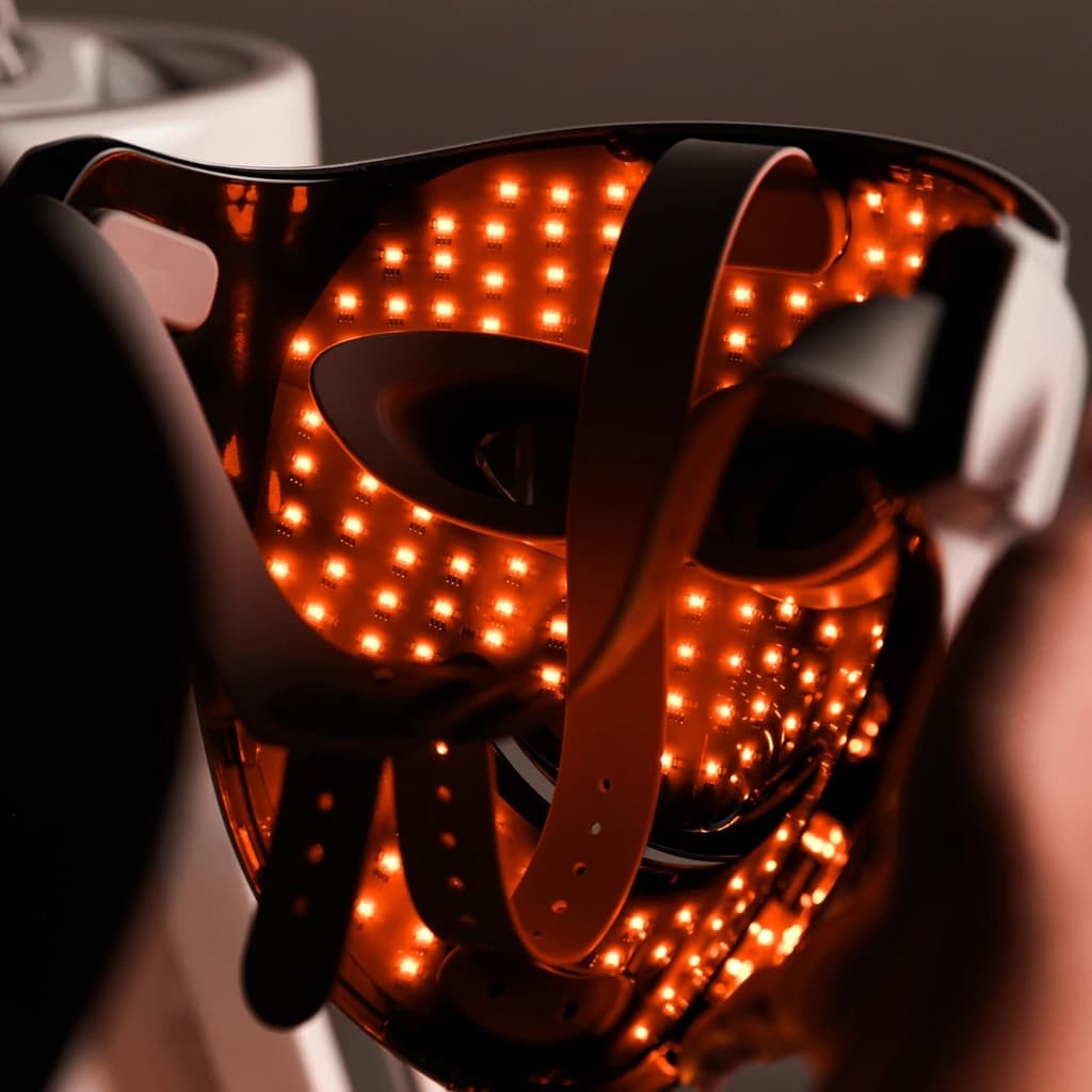 LED-Maske — aktive kosmetische Pflege