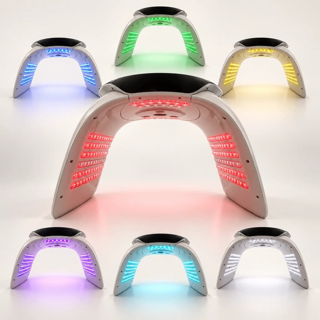 PhotoBYT seven LED light modes