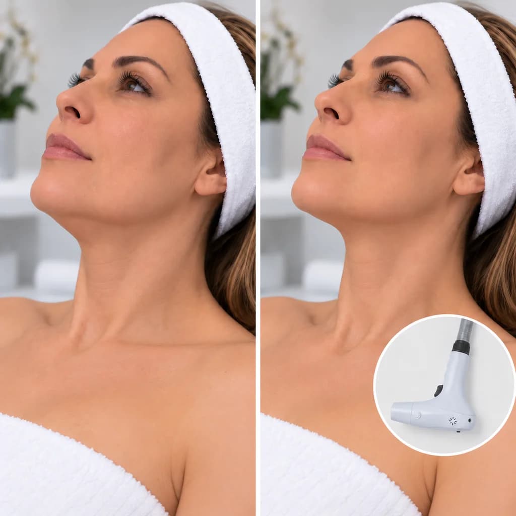 Double-chin treatment