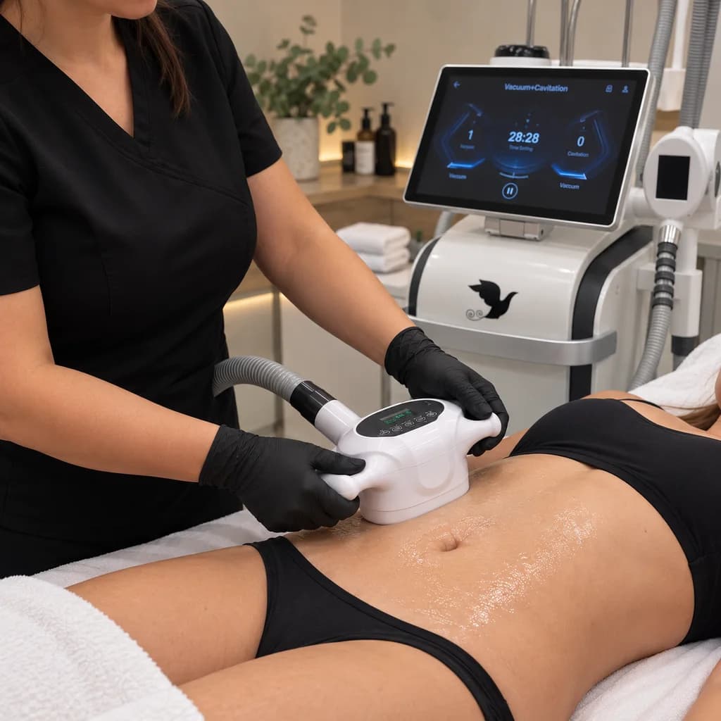 Special handpiece for 3D reduction of localized fat deposits