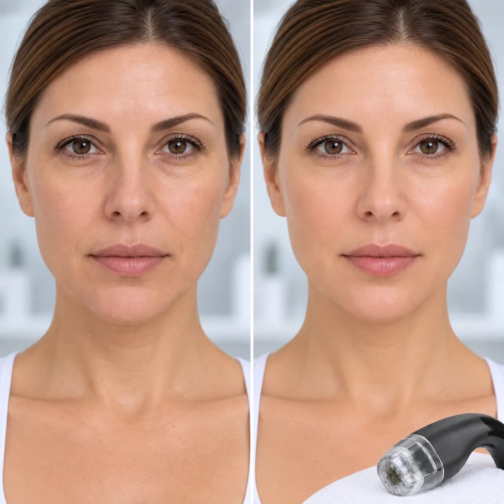 Facial treatment results