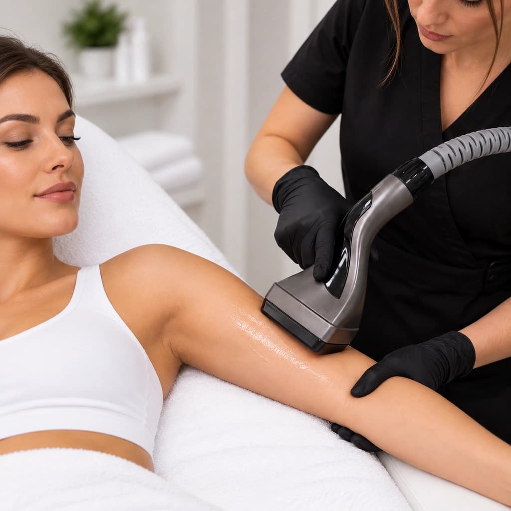 Precise upper-arm treatment