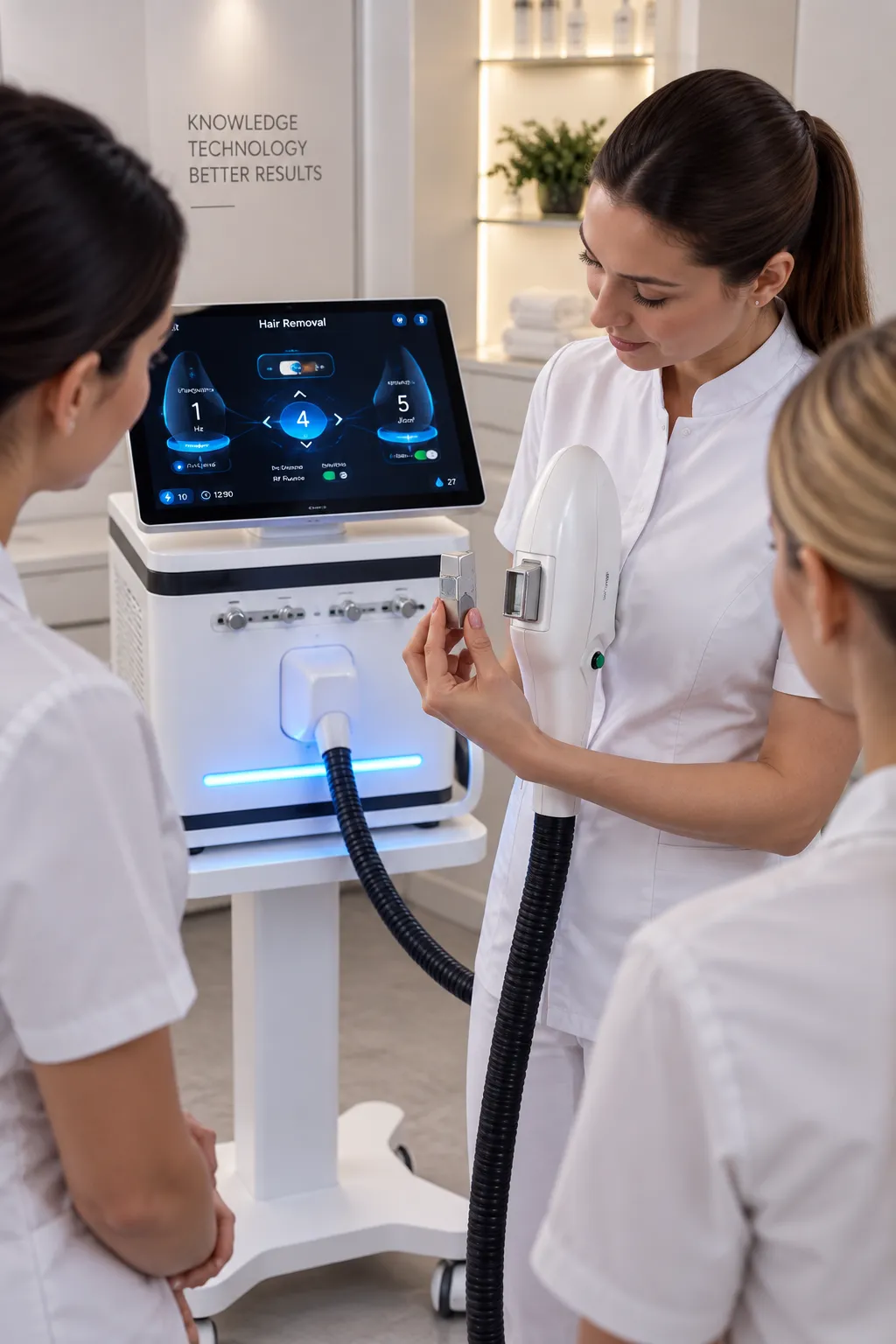 IPL + RF + NIR in one system